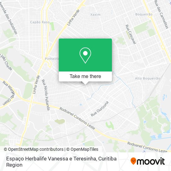 Espaço Herbalife Vanessa e Teresinha map