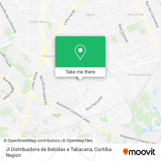 Jl Distribuidora de Bebidas e Tabacaria map