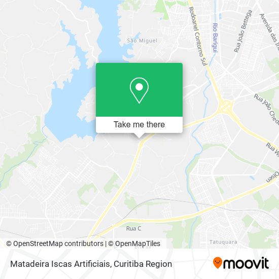 Matadeira Iscas Artificiais map