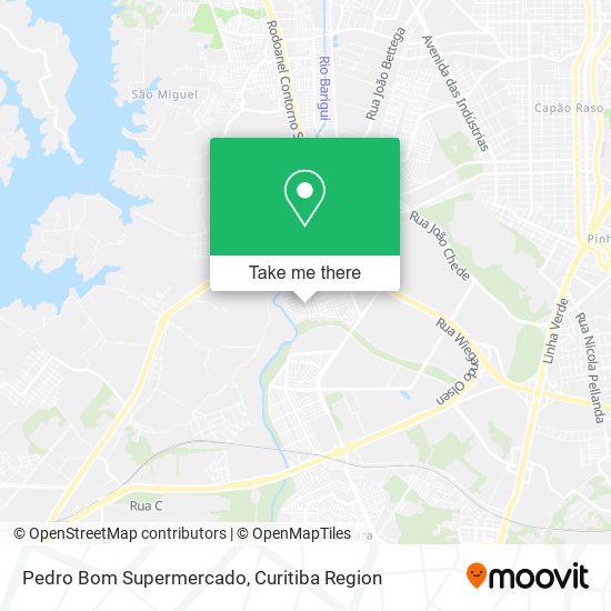 Pedro Bom Supermercado map