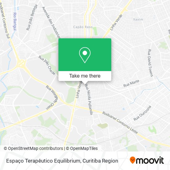 Espaço Terapêutico Equilibrium map