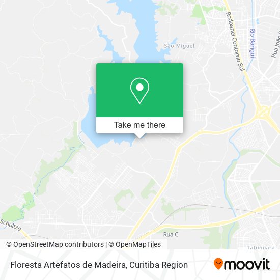 Floresta Artefatos de Madeira map
