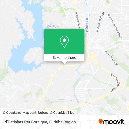 d'Patinhas Pet Boutique map