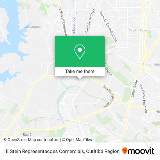 E Stein Representacoes Comerciais map