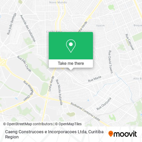 Caeng Construcoes e Incorporacoes Ltda map