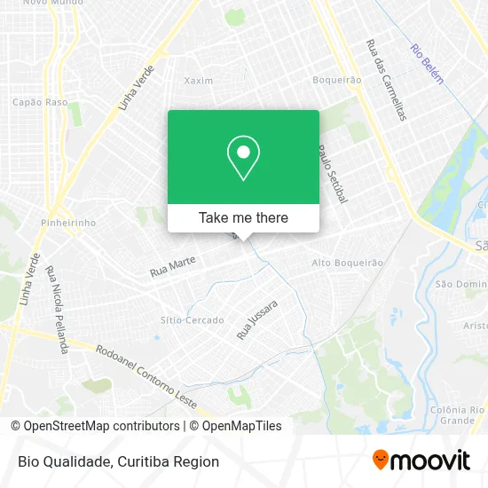Bio Qualidade map