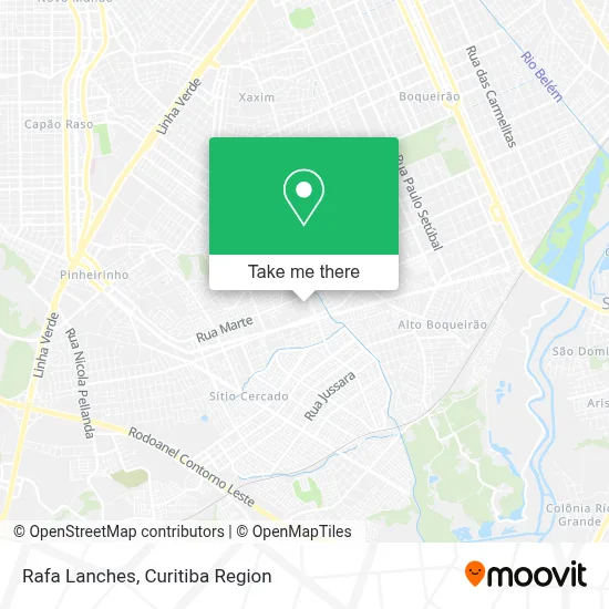 Rafa Lanches map