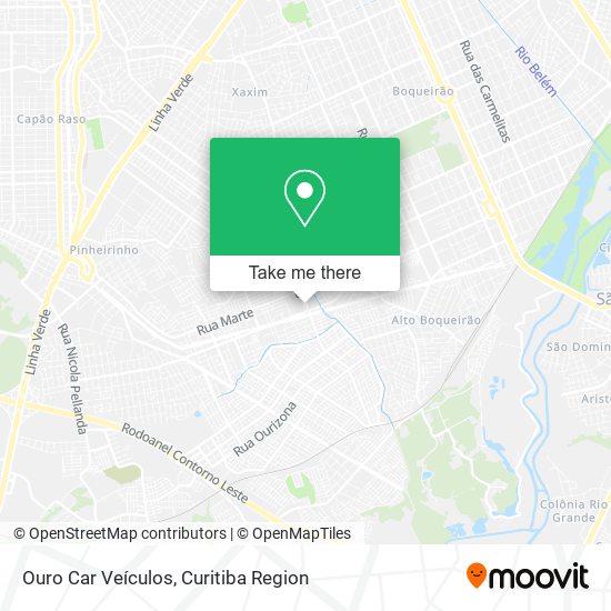 Ouro Car Veículos map