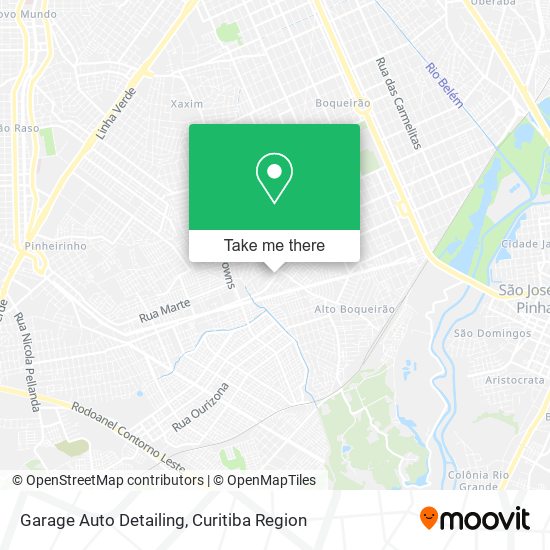 Mapa Garage Auto Detailing