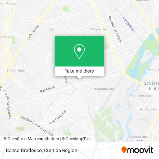 Banco Bradesco map