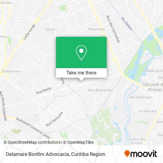 Delamare Bonfim Advocacia map