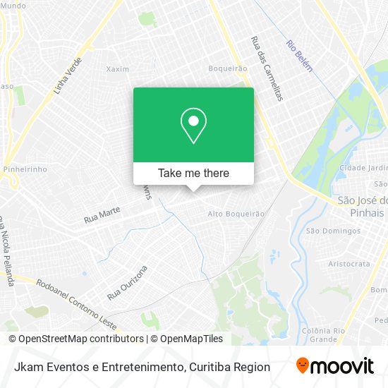 Jkam Eventos e Entretenimento map
