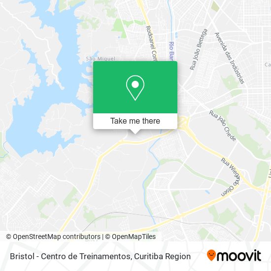 Bristol - Centro de Treinamentos map