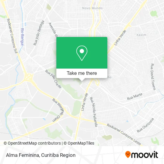 Alma Feminina map