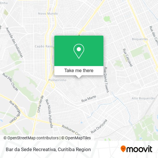 Bar da Sede Recreativa map