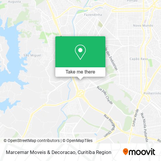 Mapa Marcemar Moveis & Decoracao