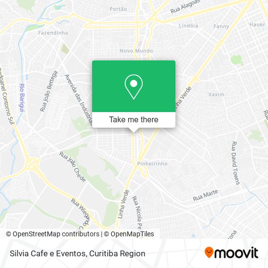 Silvia Cafe e Eventos map