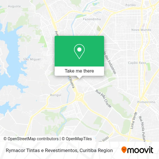 Rymacor Tintas e Revestimentos map
