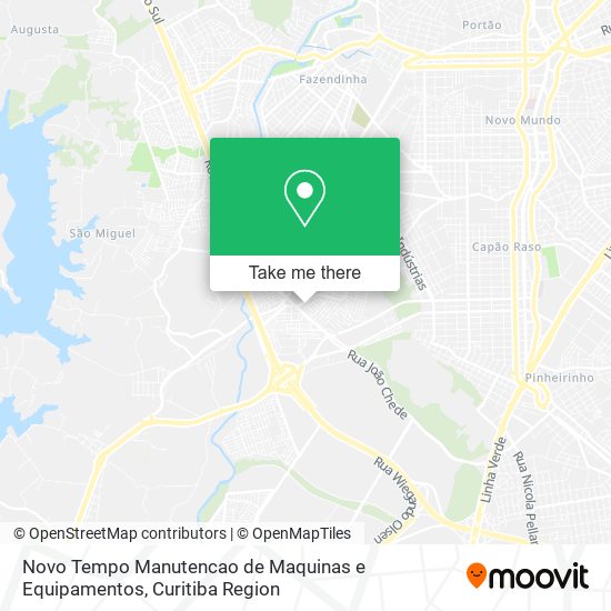 Novo Tempo Manutencao de Maquinas e Equipamentos map