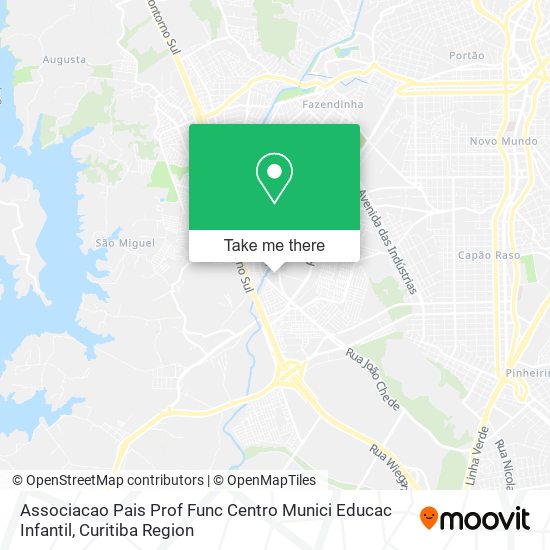 Associacao Pais Prof Func Centro Munici Educac Infantil map