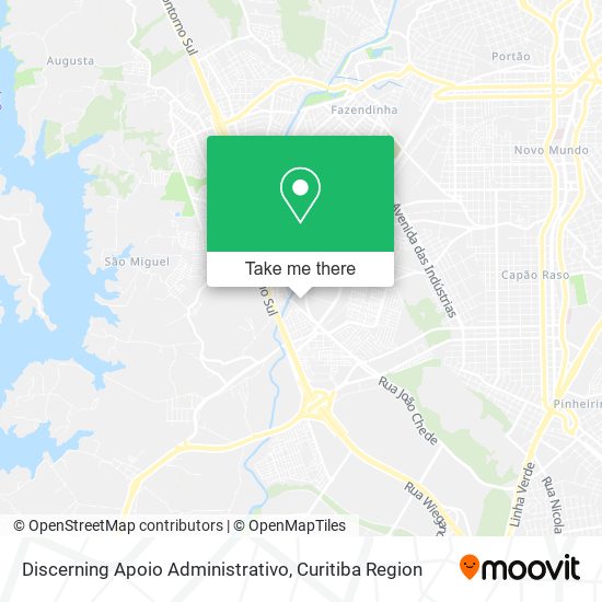 Discerning Apoio Administrativo map