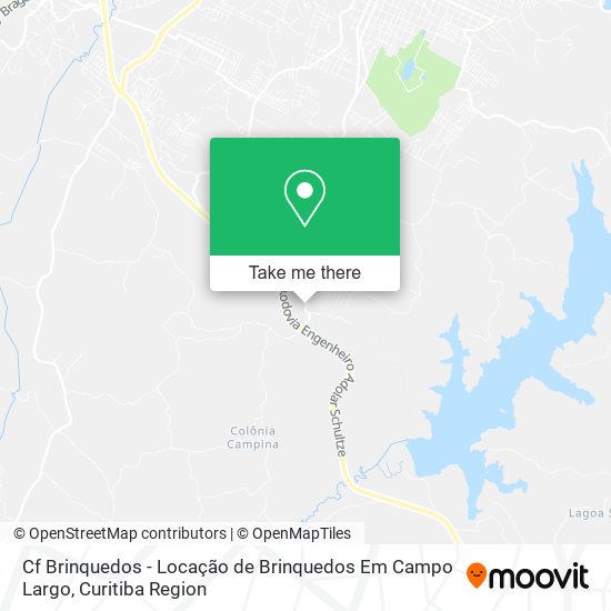 Cf Brinquedos - Locação de Brinquedos Em Campo Largo map