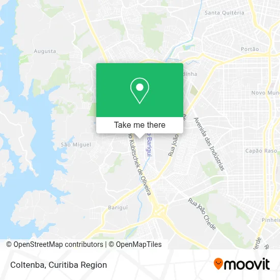 Coltenba map