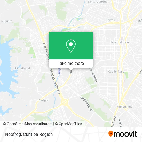 Neofrog map