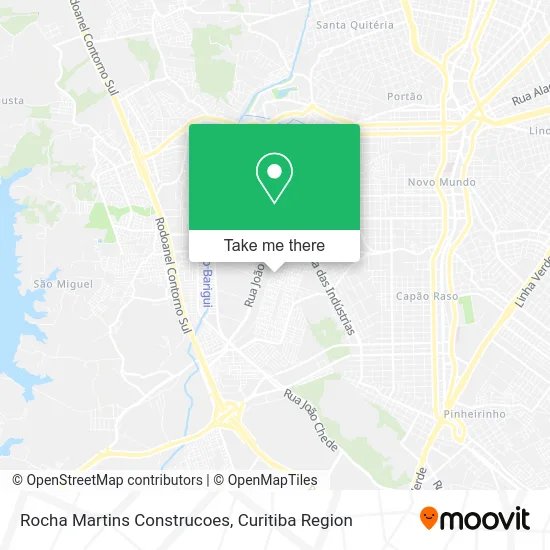 Rocha Martins Construcoes map
