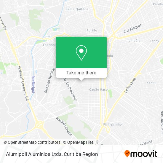 Alumipoli Alumínios Ltda map