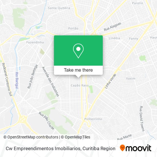 Cw Empreendimentos Imobiliarios map