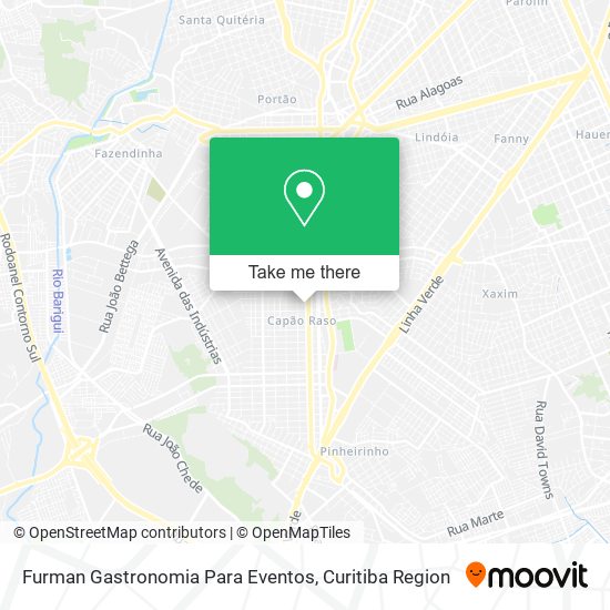 Furman Gastronomia Para Eventos map