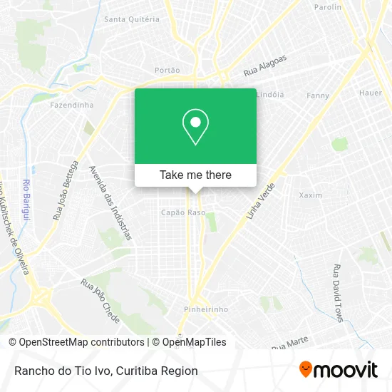 Rancho do Tio Ivo map
