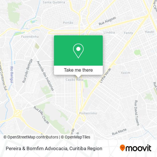 Pereira & Bomfim Advocacia map