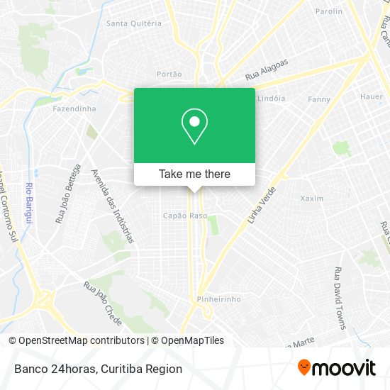 Banco 24horas map