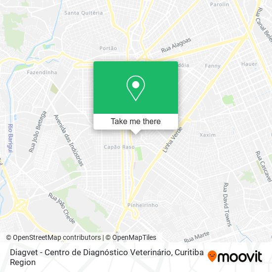 Diagvet - Centro de Diagnóstico Veterinário map