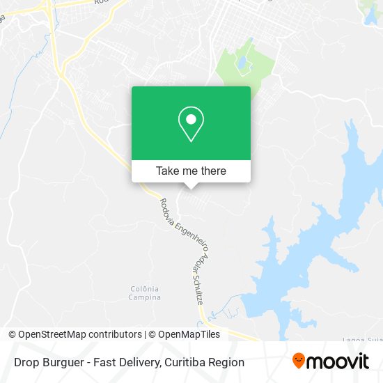 Drop Burguer - Fast Delivery map