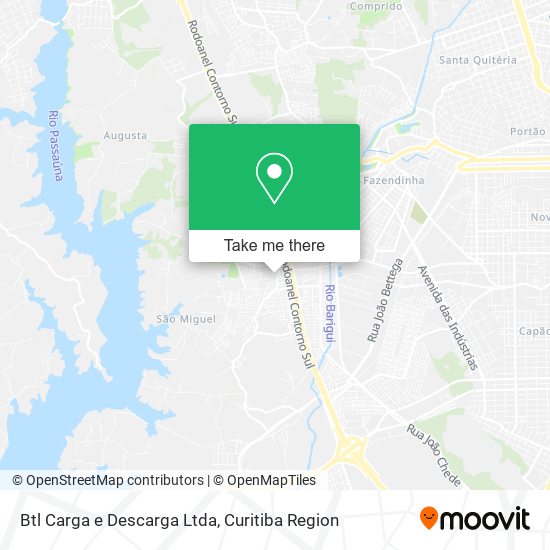 Btl Carga e Descarga Ltda map