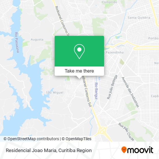 Mapa Residencial Joao Maria