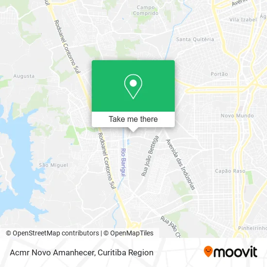 Acmr Novo Amanhecer map