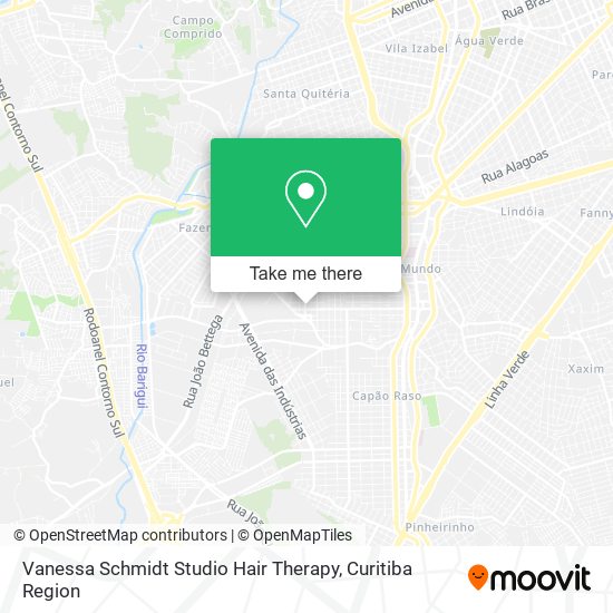 Vanessa Schmidt Studio Hair Therapy map