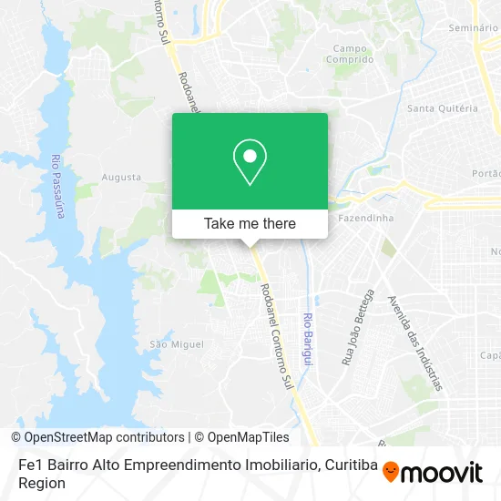 Fe1 Bairro Alto Empreendimento Imobiliario map