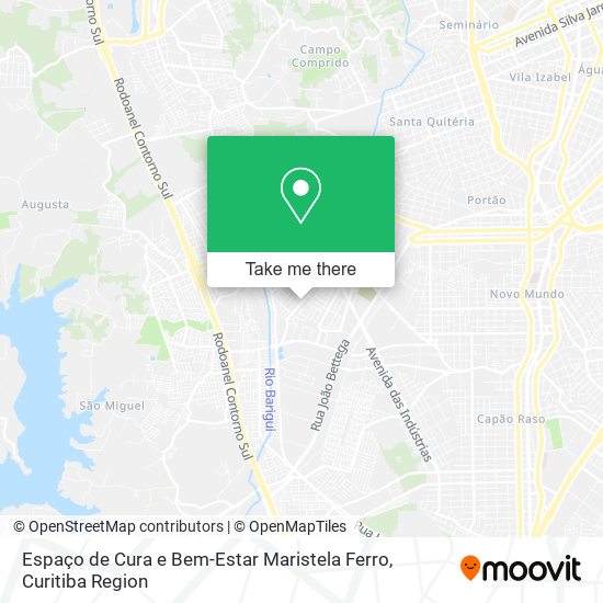 Espaço de Cura e Bem-Estar Maristela Ferro map