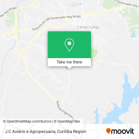 J.C Aviário e Agropecuaria map