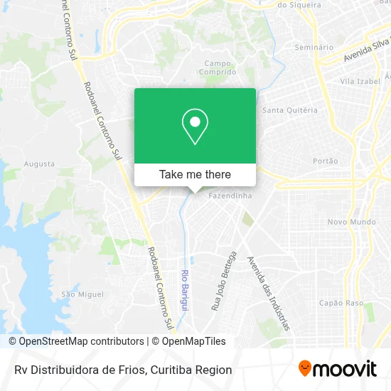 Rv Distribuidora de Frios map