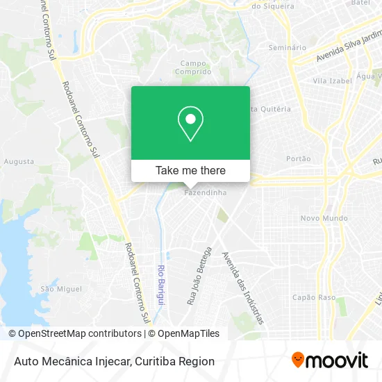 Auto Mecânica Injecar map