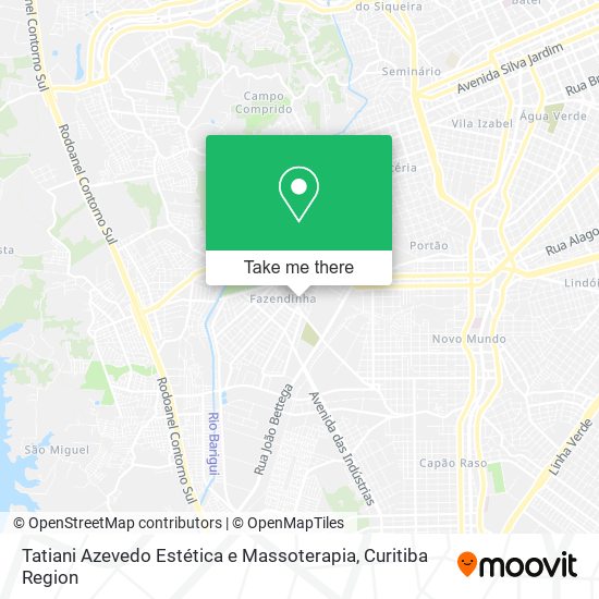 Tatiani Azevedo Estética e Massoterapia map