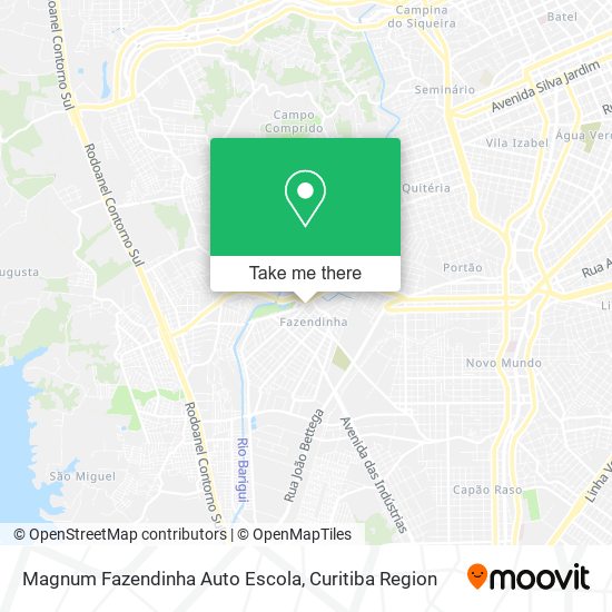 Mapa Magnum Fazendinha Auto Escola