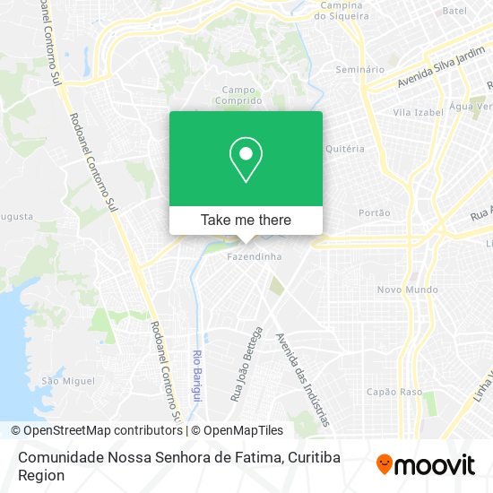 Comunidade Nossa Senhora de Fatima map