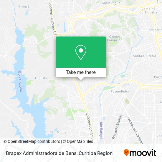 Brapex Administradora de Bens map